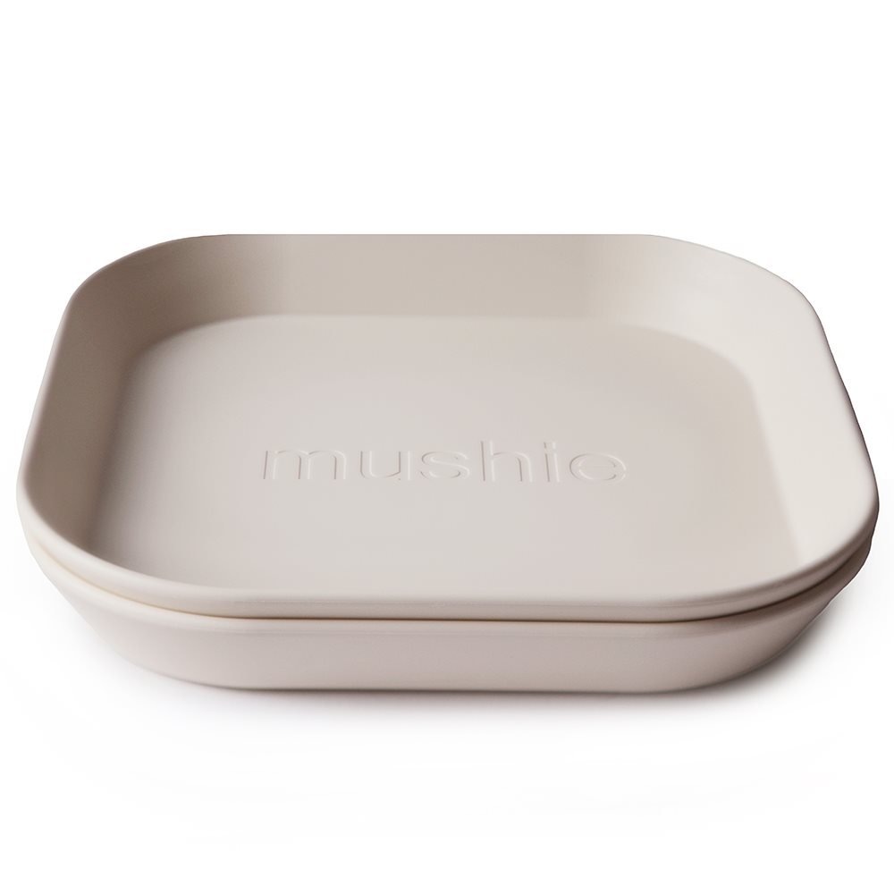 Square Dinnerware Plates- Set of 2 - Image 4