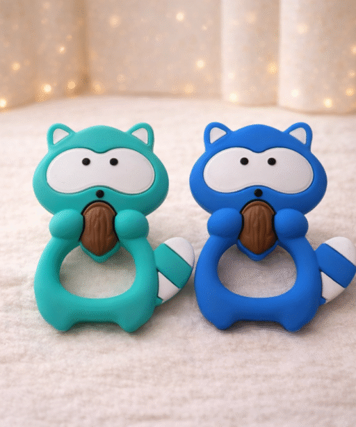 Alternative view of Racoon Teether