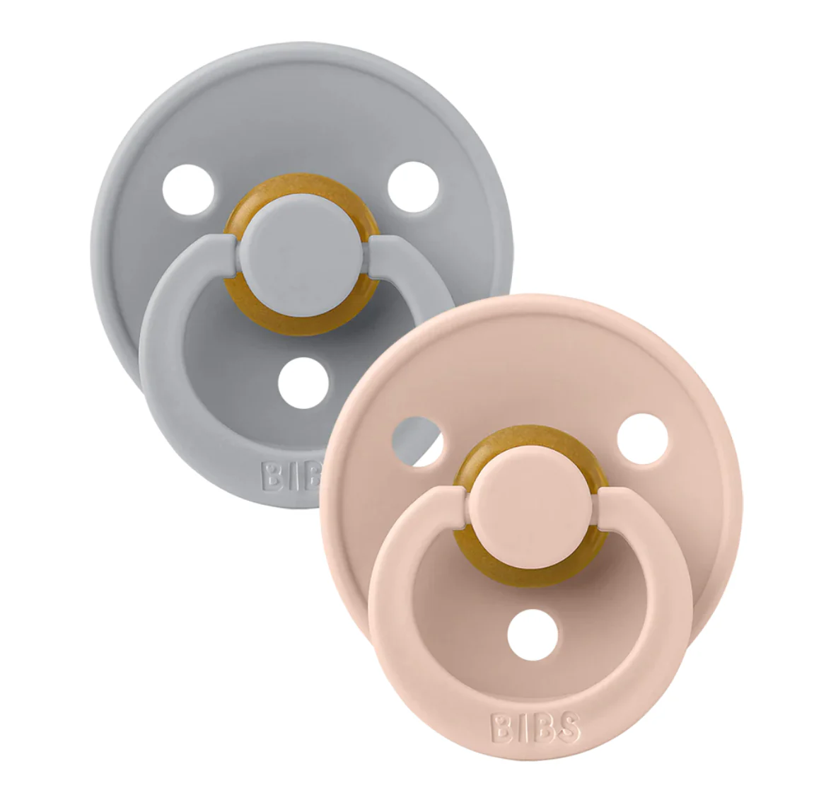 BIBS Natural Rubber Pacifier 0-6 months (2 pack) - Image 2