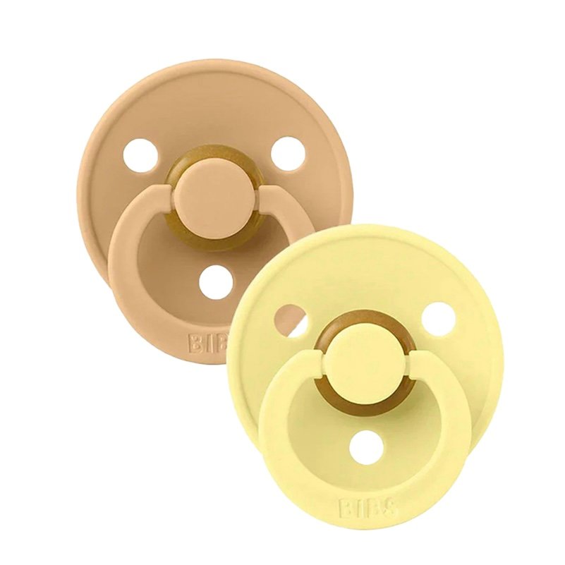 BIBS Natural Rubber Pacifier 0-6 months (2 pack) - Image 3