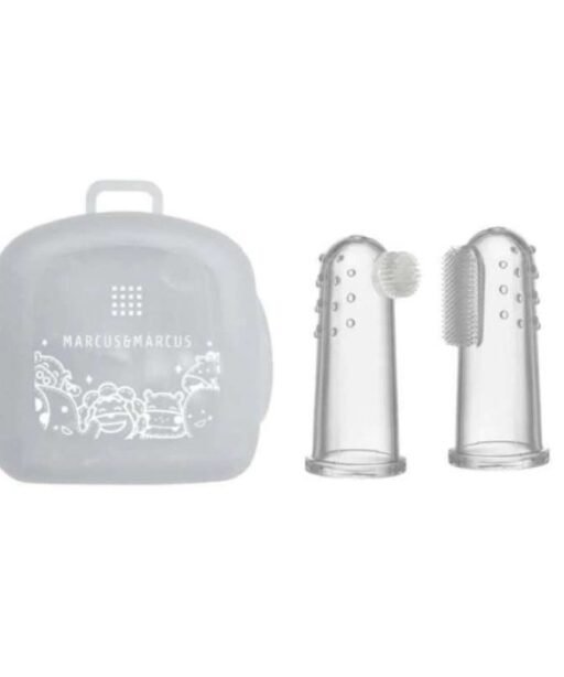 Alternative view of Finger toothbrush & Gum Massager Set