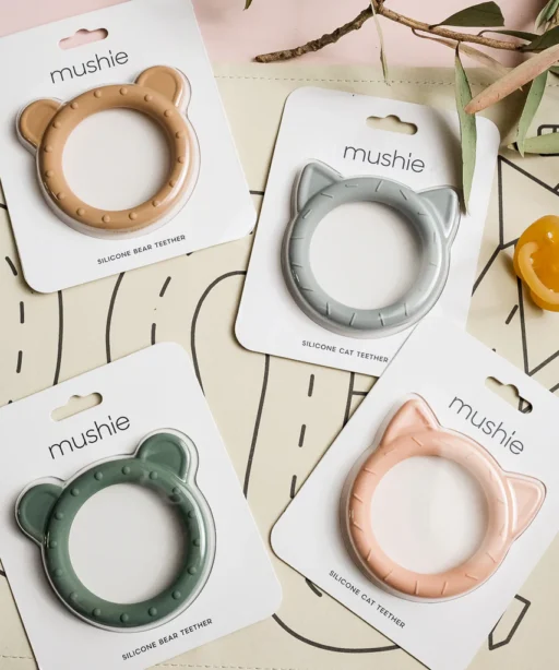 Mushie Cat Teether