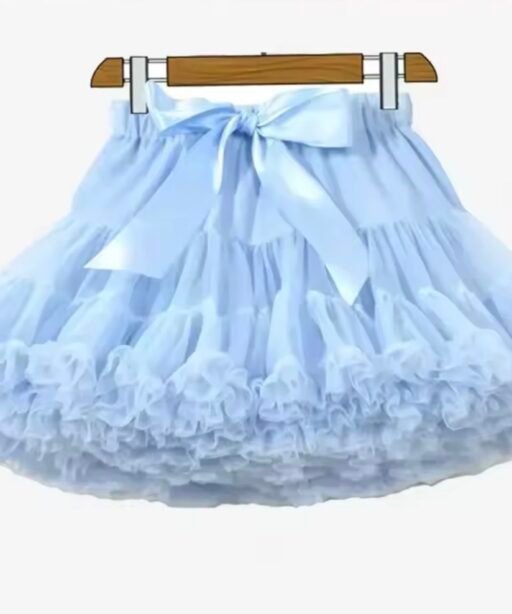 Alternative view of Light Blue Tutu